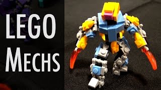 LEGO mechs and Halo Banshee | Brickworld Indy 2016