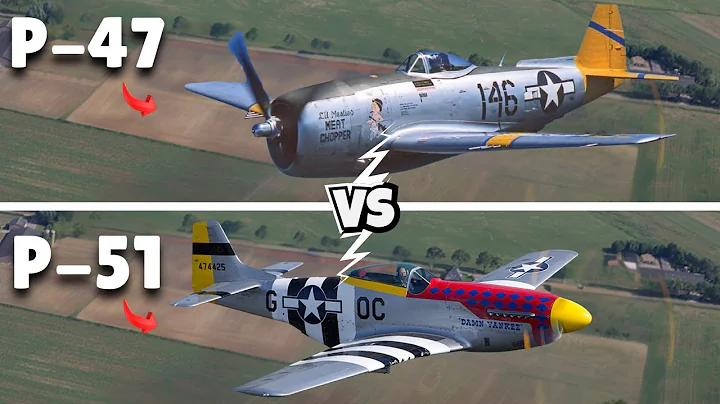 P-47 Thunderbolt vs P-51 Mustang: Which Was Better?