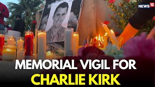 LIVE |  Charlie Kirk Assassination | Memorial Vigil For Charlie Kirk At The Kennedy Center | N18G