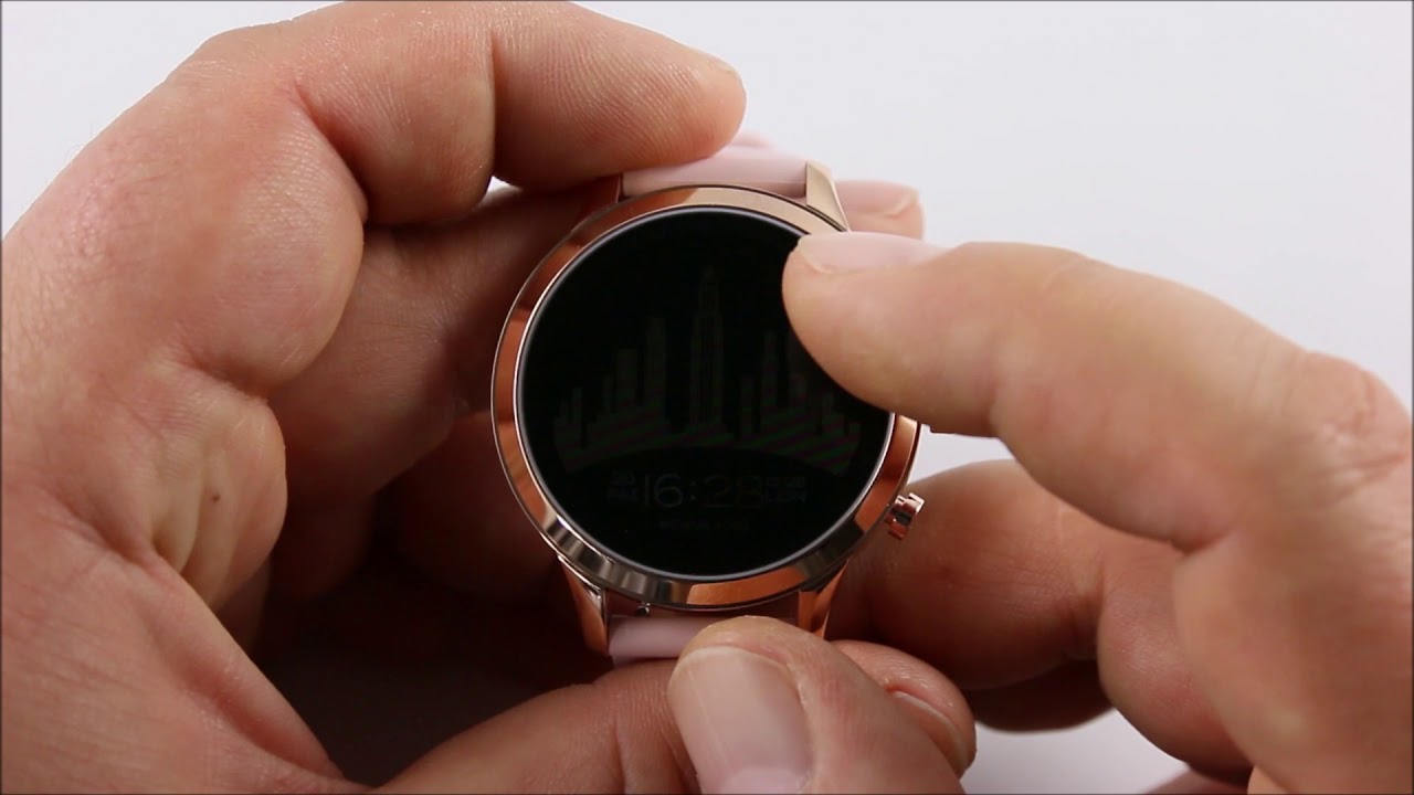 michael kors smartwatch tutorial