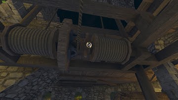 Medieval Engineers Survival Built Elevator