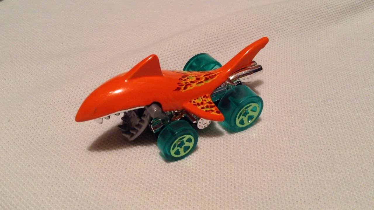 Hot Wheels Shark Bite (New for 2016! - Street Beasts - Orange Recolor)