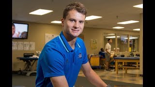 Carlos Bautista Enrique earns Master of Athletic Training at TU