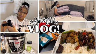 Midweek VLOG! Clean With Me + Pressure Cooker Pinto Beans + My Arm Hurts!