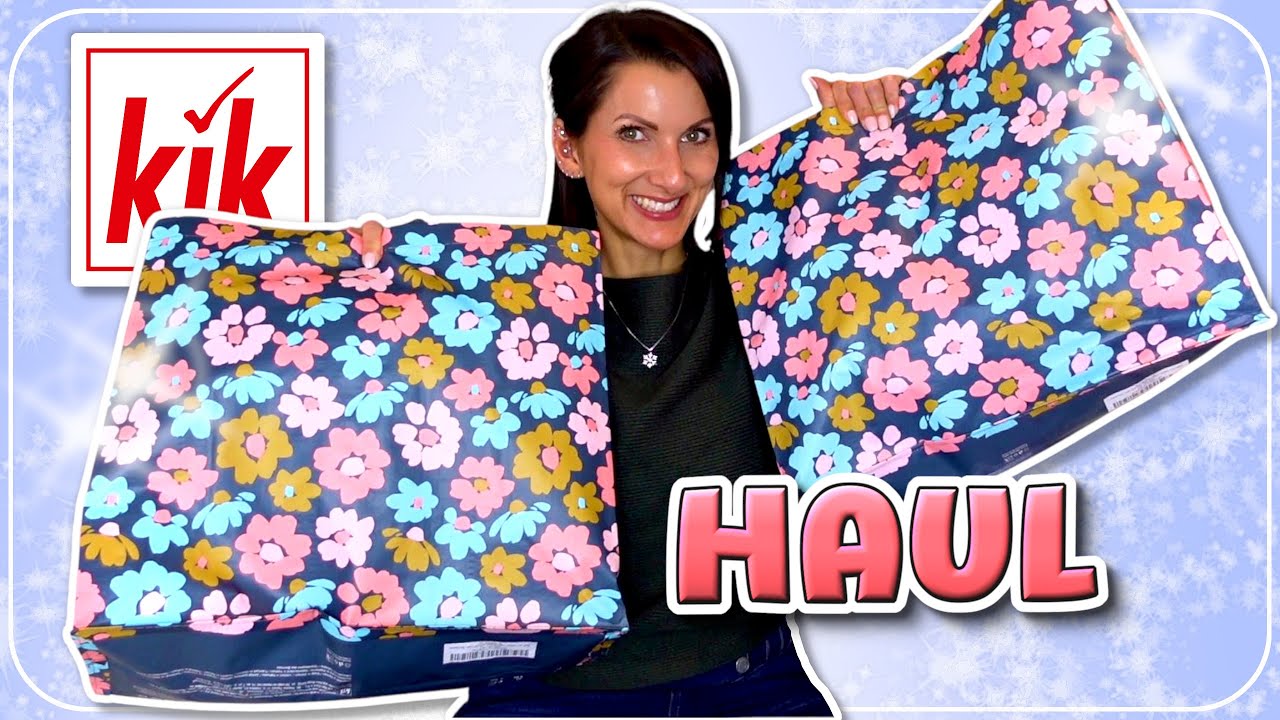 😍XXL Shoppen bei KIK • KIK HAUL mit Kleidung, Haushalt und Christmas Deko • Frühlingsrolina