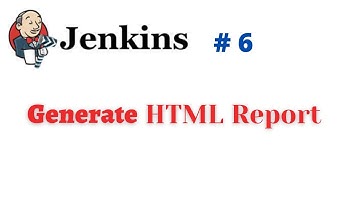 #Jenkins - 6 | How to Publish the HTML Report in Jenkins | #NATASATech