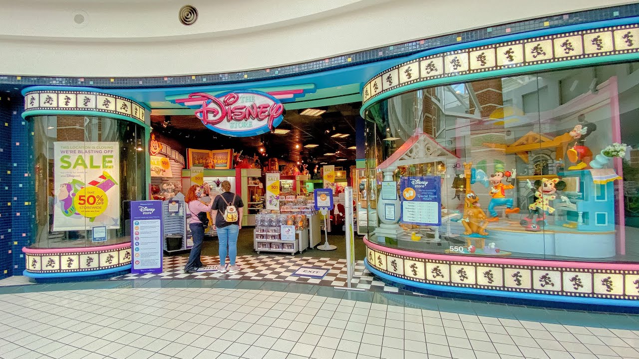 We Found an Original Old Disney Store Stuck in Time from the 90s