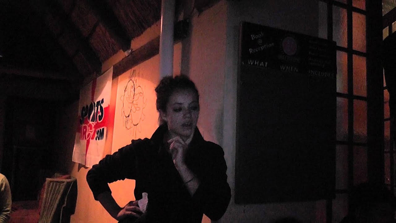 Aurelie's bare emotional speech