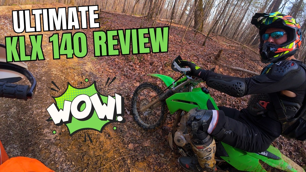 Ultimate KLX 140 Review | KTM 300 XC Kawasaki KLX 140R L - YouTube