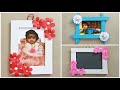 Photo frame making at home  diy photo frame craft   easy photo frame for beginners homemade