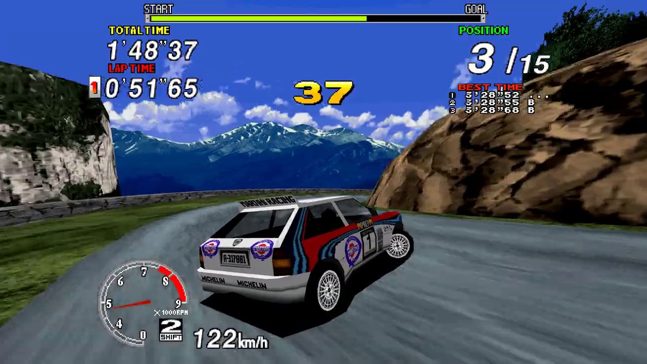 Sega Rally Championship (Arcade) - YouTube