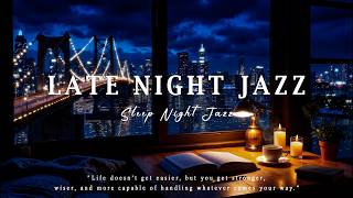 Relaxing Jazz Instrumental Music at Night | Soothing Sleep Piano Jazz & Soft Delicate Jazz Music screenshot 5