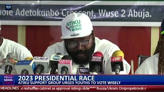 Atiku support group urges youths to vote wisely