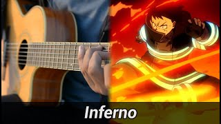 enen no shouboutai op - inferno - fingerstyle guitar cover