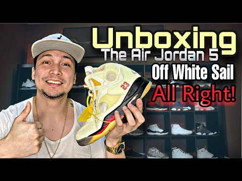 jordan 5 off white unboxing