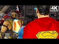 Scorpion & Sub Zero Meet Batman & Superman Scene 4K ULTRA HD - MORTAL KOMBAT