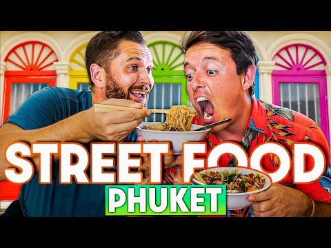 Delicious STREET FOOD TOUR In PHUKET OLD TOWN @The Roaming Cook