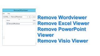 Office Viewer Removal via SCCM Package screenshot 3