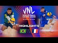 🇧🇷 BRA vs. 🇫🇷 FRA - Highlights Week 2 | Men&#39;s VNL 2023