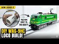 WAG-9 HC Electric Locomotive Model Making | PVC Sheet से बनाया असली Train Model
