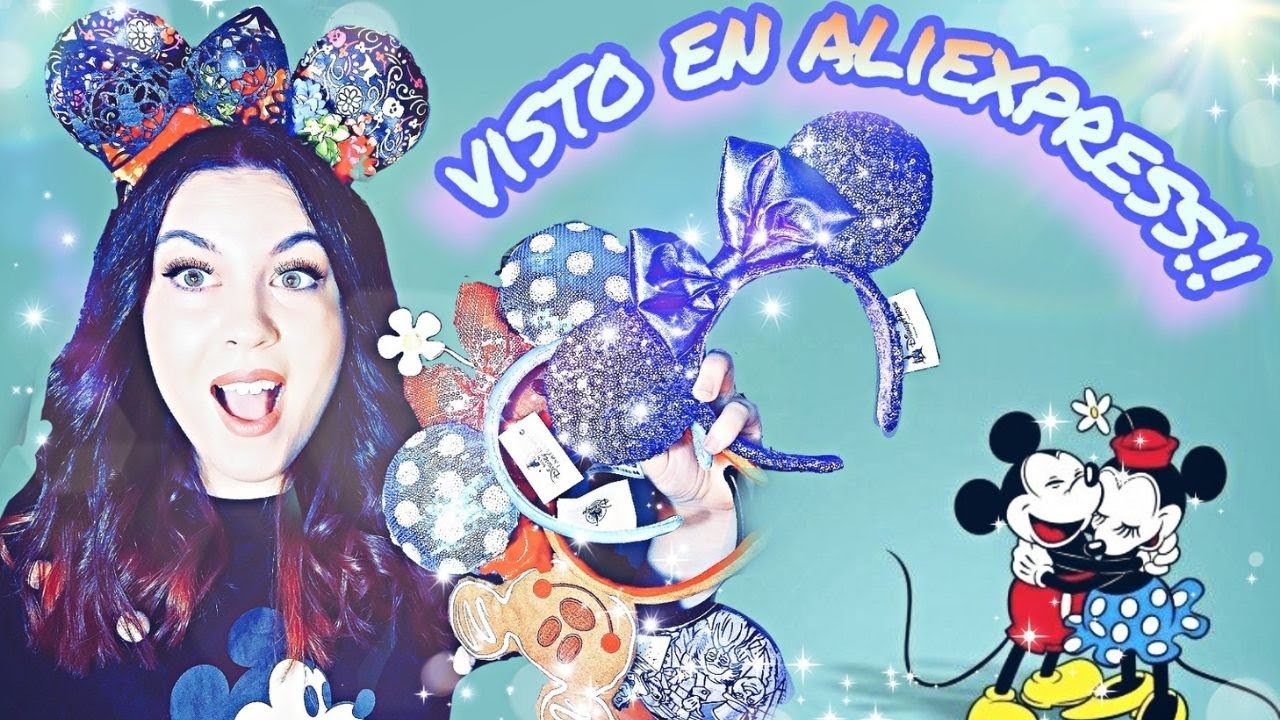 VISTO EN ALIEXPRESS PARTE 2 comprando TODAS las orejitas de DISNEYPARKS! I Soy Madame Mim
