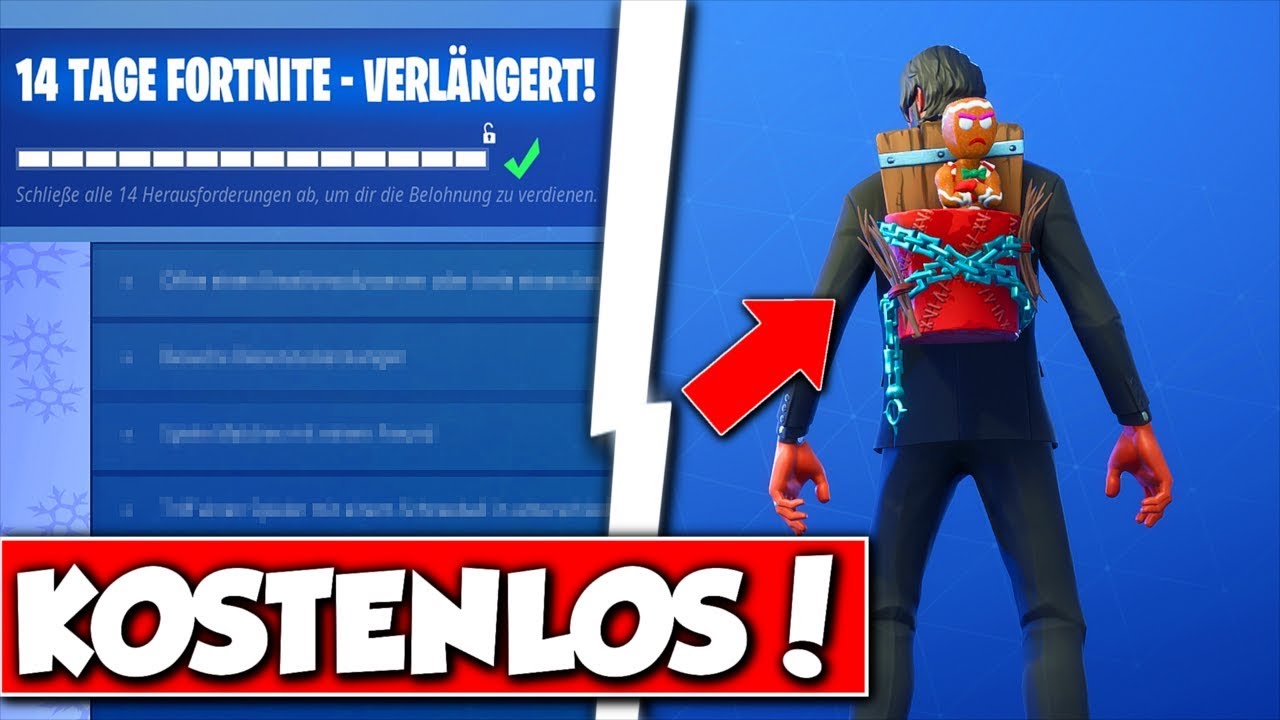 🎁14 KOSTENLOSE BELOHNUNG WIEDER DA in FORTNITE!!😱 14 FORTNITETAGE