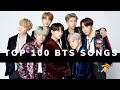 MY TOP 100 BTS SONGS 2020