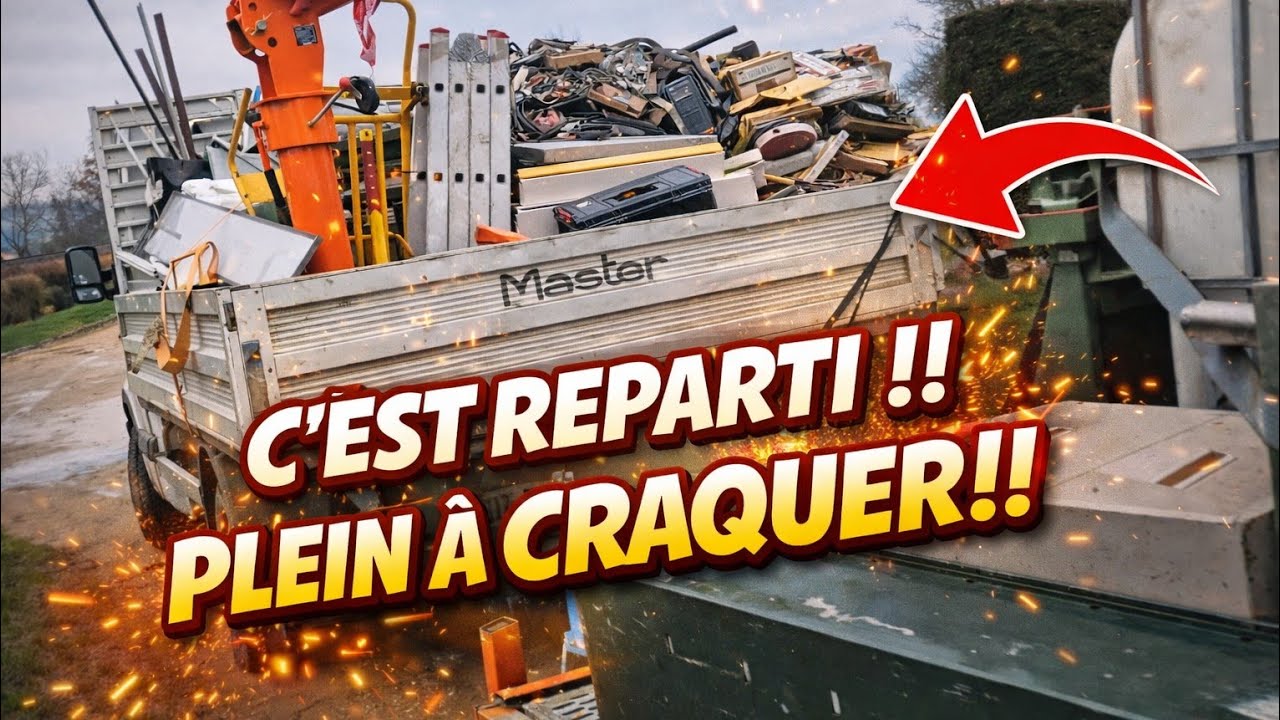 Le master au bout de sa vie 😂!!! Ferraille !!! 