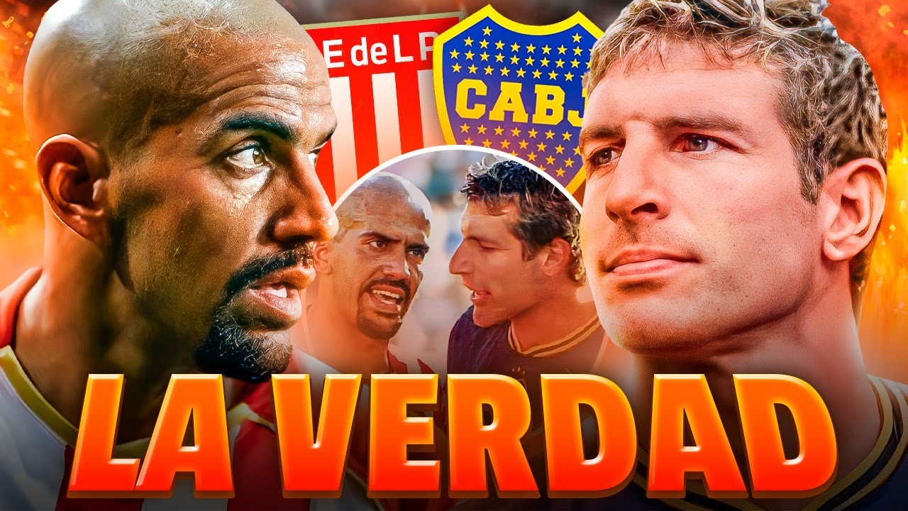 VERÓN lo APRETÓ por ser ÍDOLO de BOCA 🔥 La HISTORIA COMPLETA de la PELEA entre PALERMO y ESTUDIANTES