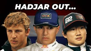 Hadjar OUT Liam Lawson BACK to Red Bull for Dutch GP
