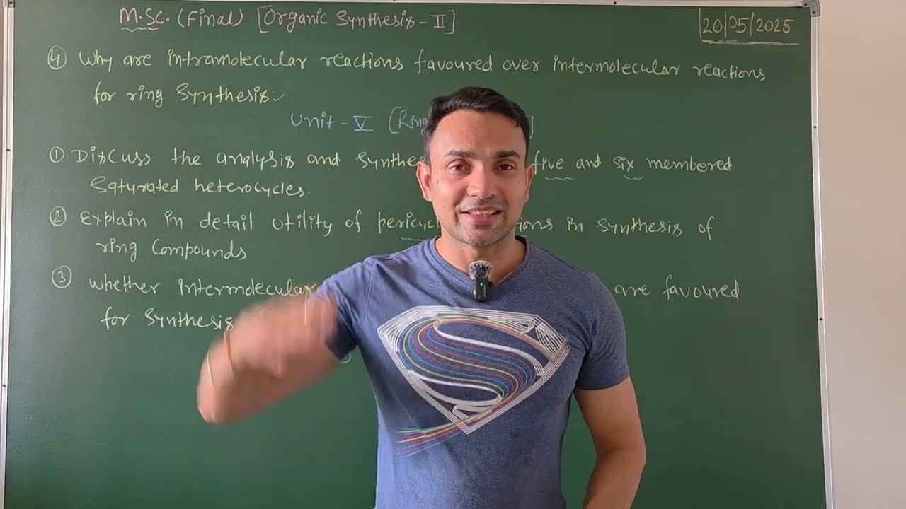 M.Sc. Final Organic synthesis ll important Questions