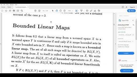 Bounded linear maps and theorem6.6
