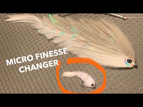 Micro Finesse Game Changer - A small fly that BIG FISH cannot resist !