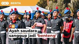 ‘Ayah’ sanggup jadi ‘benteng’, enggan lihat anak tumbang dalam perbarisan