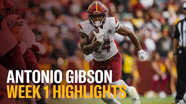 HIGHLIGHTS: All 21 of Antonio Gibson's touches in ...