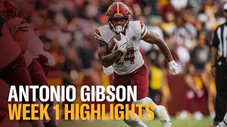 HIGHLIGHTS: All 21 of Antonio Gibson's touches in the Commanders' Week 1 win over the Jaguars