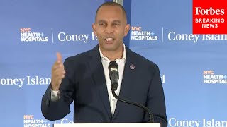 Hakeem Jeffries Praises 'Healthcare Heroes' For Service During COVID-19 pandemic