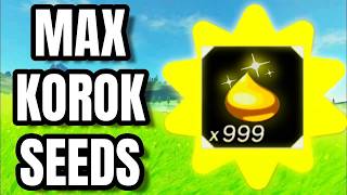 How to get 999 Korok Seeds in Under 20 Minutes (BOTW)
