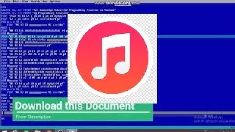 Create Music Beat In QBasic -  Tutorial For QBasic learn to create Tone