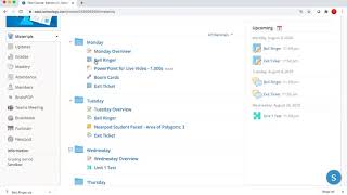 Course Materials in Schoology
