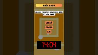 Zgadnij kim jest 'Król Lasu'! 🌳 Interaktywna zagadka dla dzieci  #quiz #zagadkowylisek screenshot 3