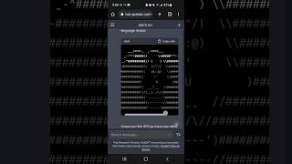 ChatGPT ASCII art is hilarious.