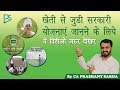 Govt Schemes for Agriculture in India