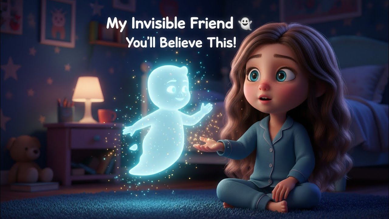 The Invisible Friend 👻 | A Magical Bedtime Story About Friendship & Courage”