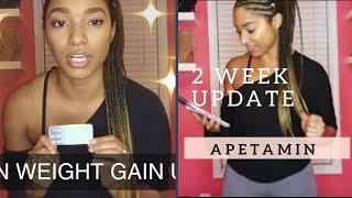 Apetamin 2 Week Weight Gain Update Wow  Before U0026 After Results