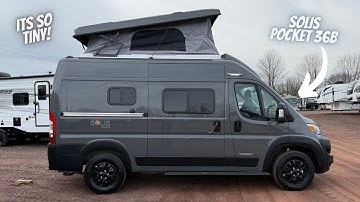 Our Smallest Class B RV! 2025 Winnebago Solis Pocket 36B
