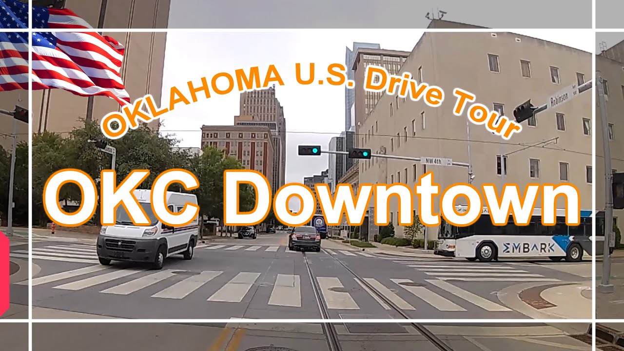 Downtown, Oklahoma City, OK, US/10 Min Drive tour (Part 2) YouTube