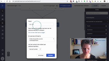 Een datum als doel gebruiken in ActiveCampaign