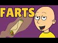 CAILLOU FARTS FROM BURRITOS AND GETS SUSPENDED!