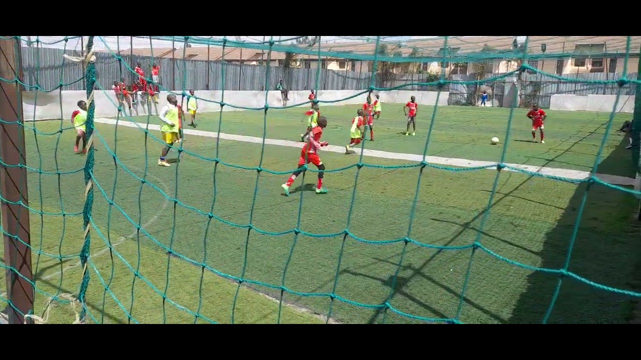 Big all stars academy  under 12 playing friendly match against A3T at komarocks grounds